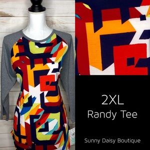 NWT LuLaRoe Randy T Size 2XL